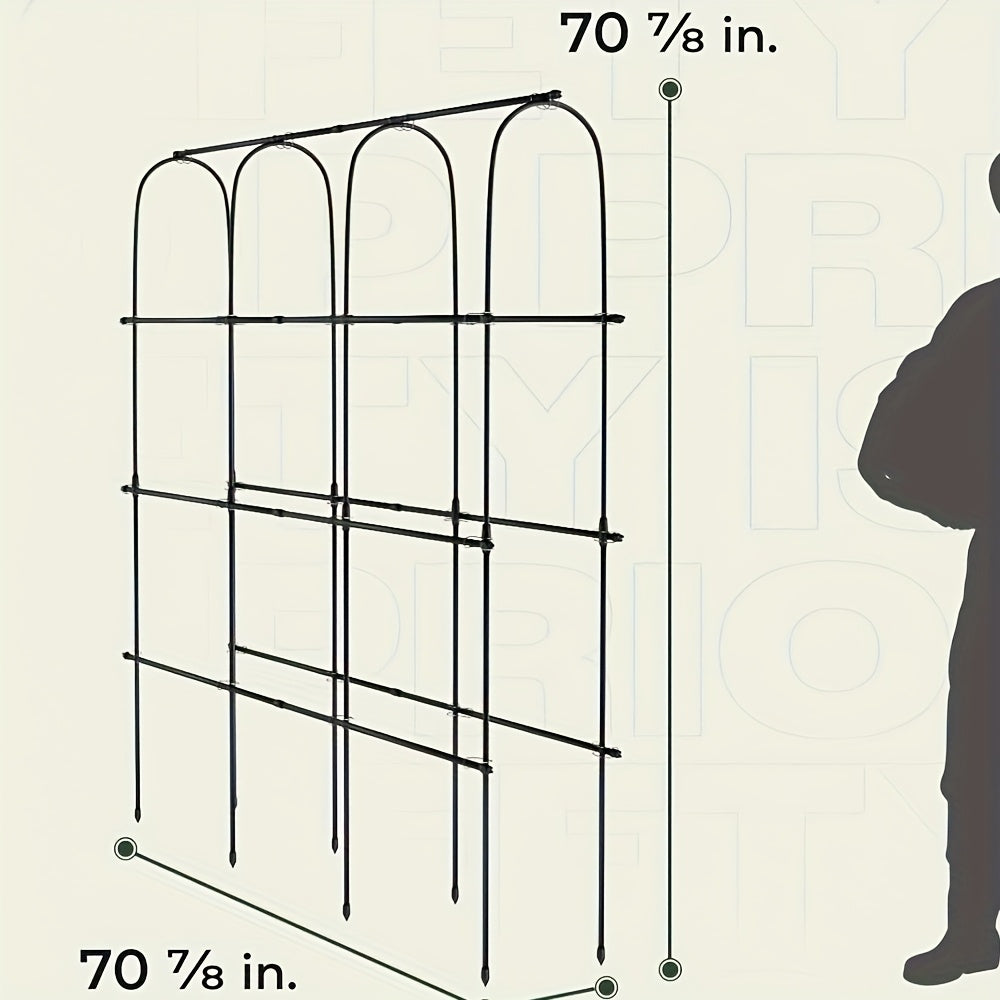 Stainless Steel Climbing Vine Trellis for Elegant Garden Elevation - Parry's Picks