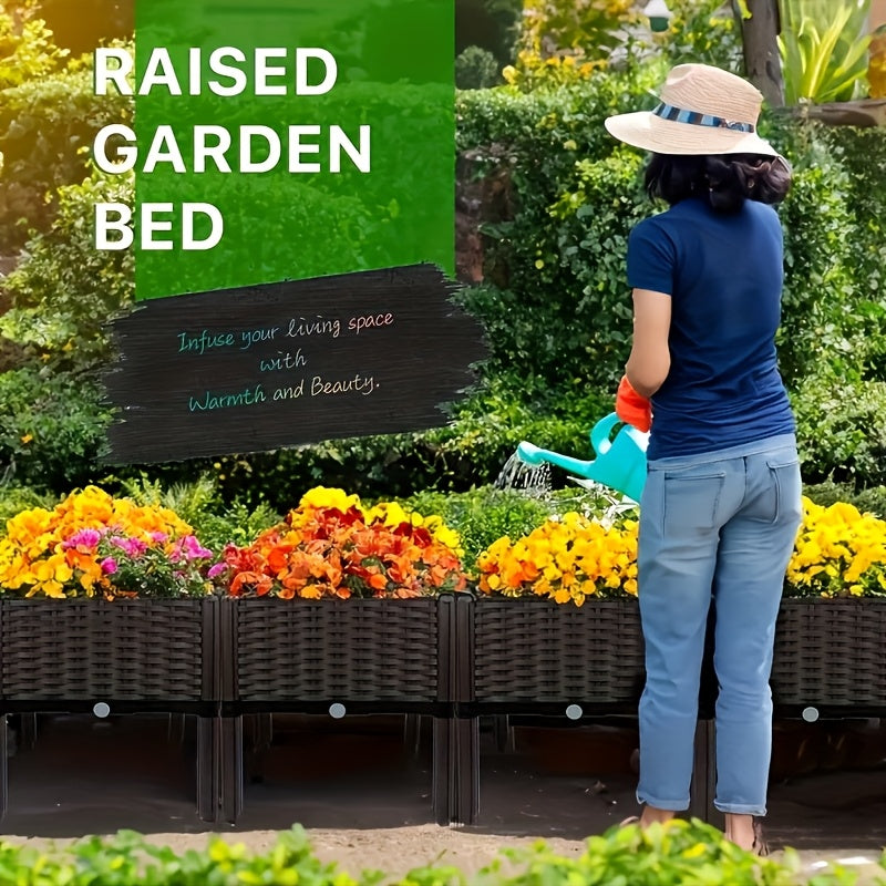 Elevated Garden Bed Set for Flowers and Vegetables - Parry's Picks
