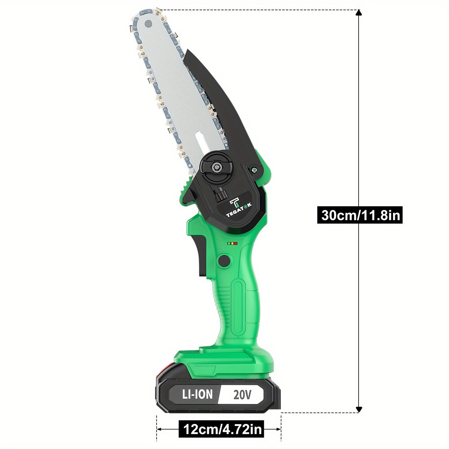 Cordless Mini Chainsaw For Garden Wood Cutting With Guard