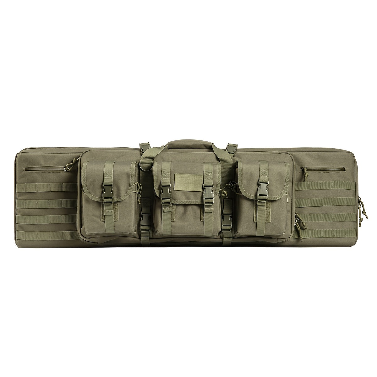 YAKEDA Double Rifle Case With Backpack Straps Soft Gun Case