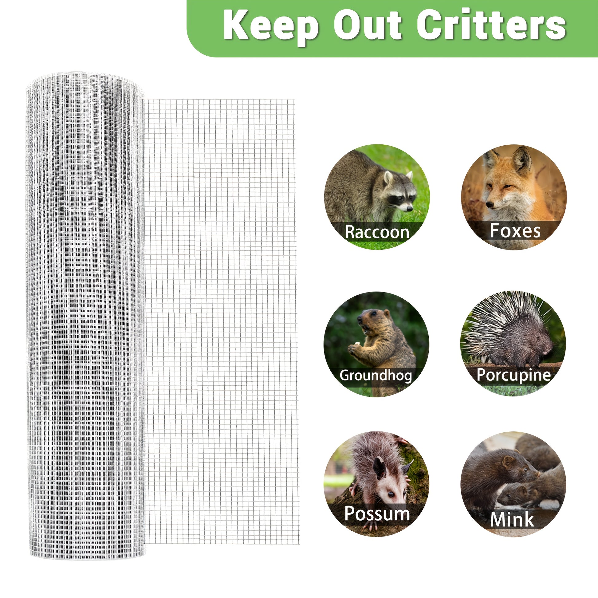 HITTITE Durable Galvanized Hardware Cloth for Fencing and Projects - Parry's Picks