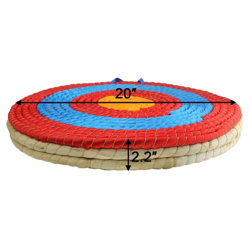 Handcrafted Solid Straw Archery Target for Outdoor Shooting Practice - Parry's Picks