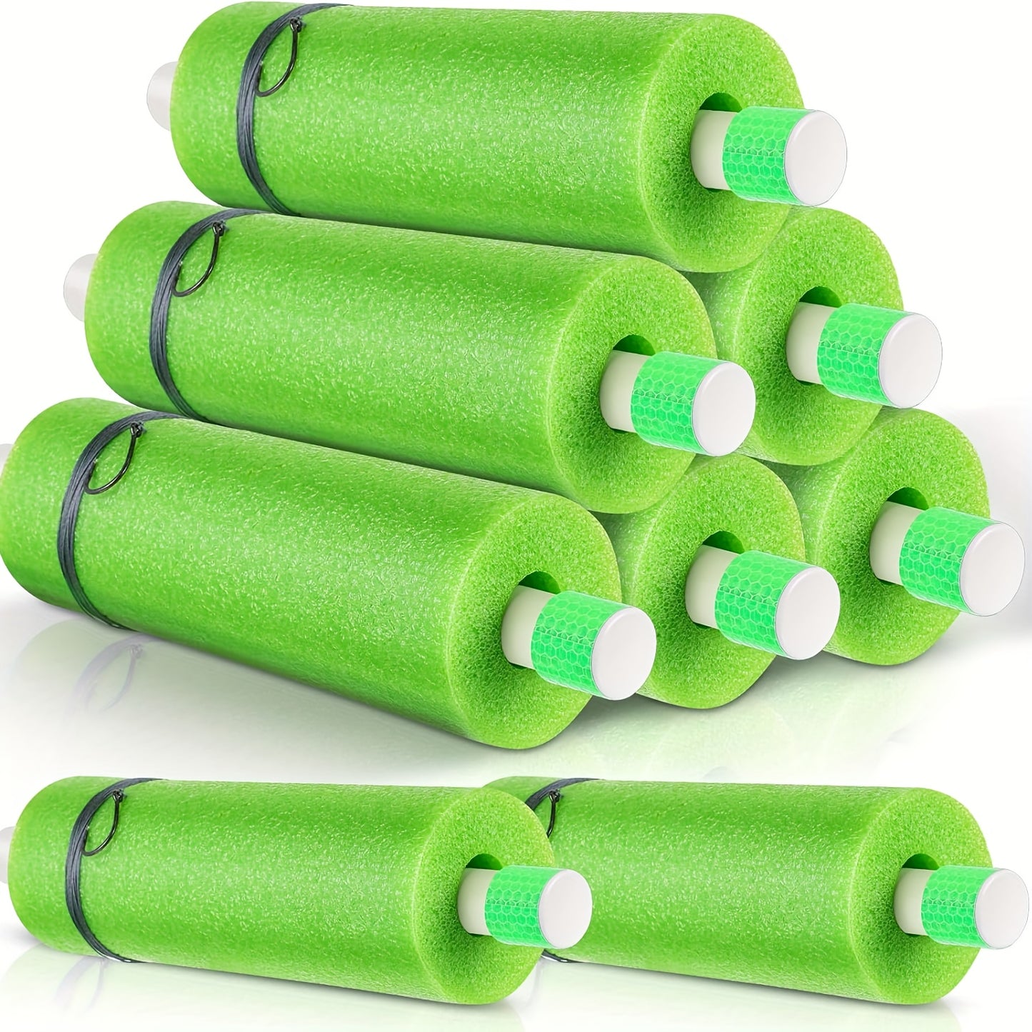 PATELAI 12-in-1 Catfish Rig System With Floats Noodle Jugs Heavy-Duty Tackle Set