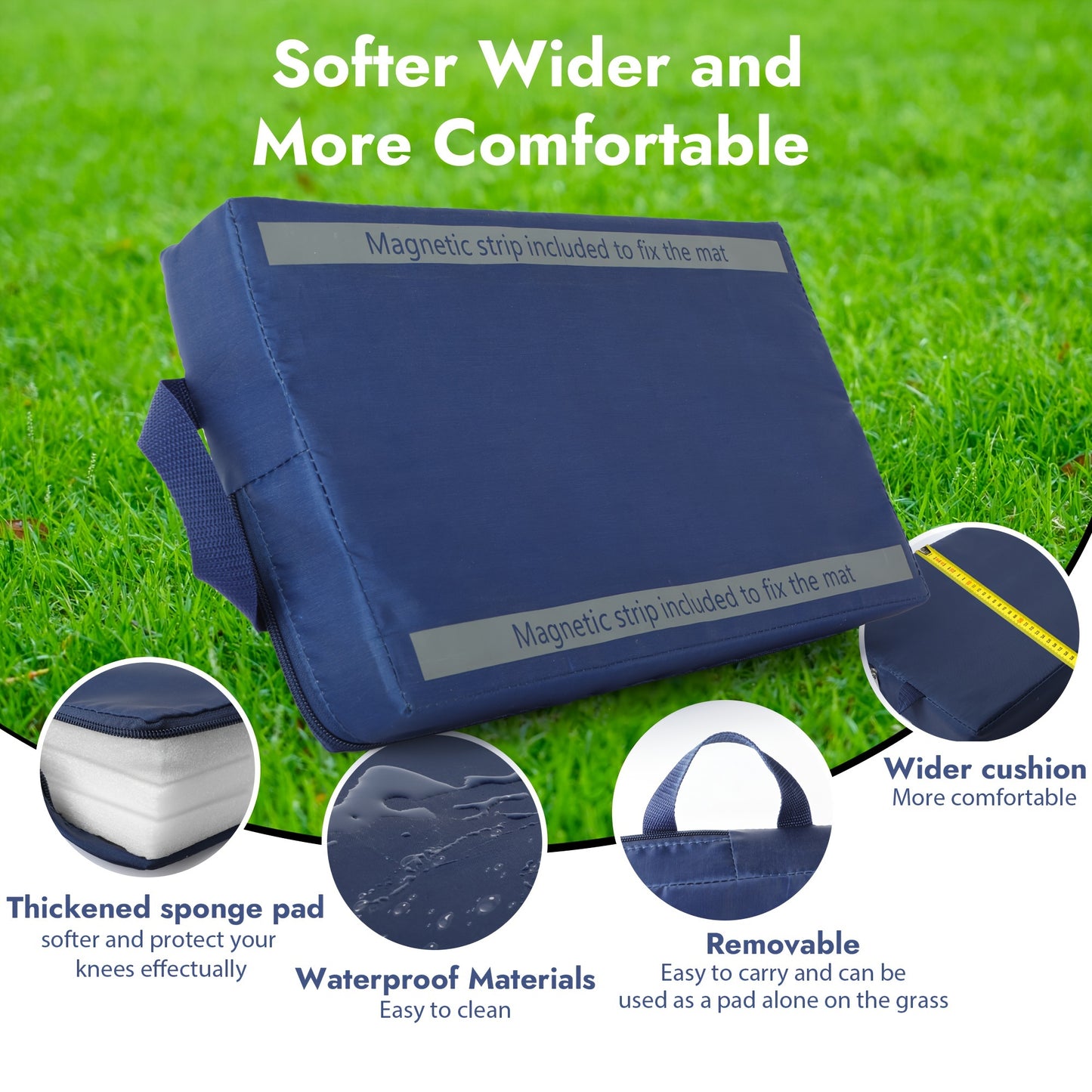 Upgraded Foldable Garden Kneeler and Seat with Tool Bag - Parry's Picks