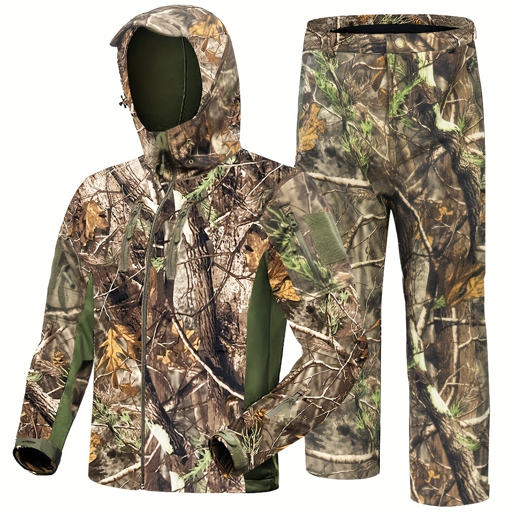 Camo Hunting Suit for Men - Quiet and Water Resistant - Parry's Picks