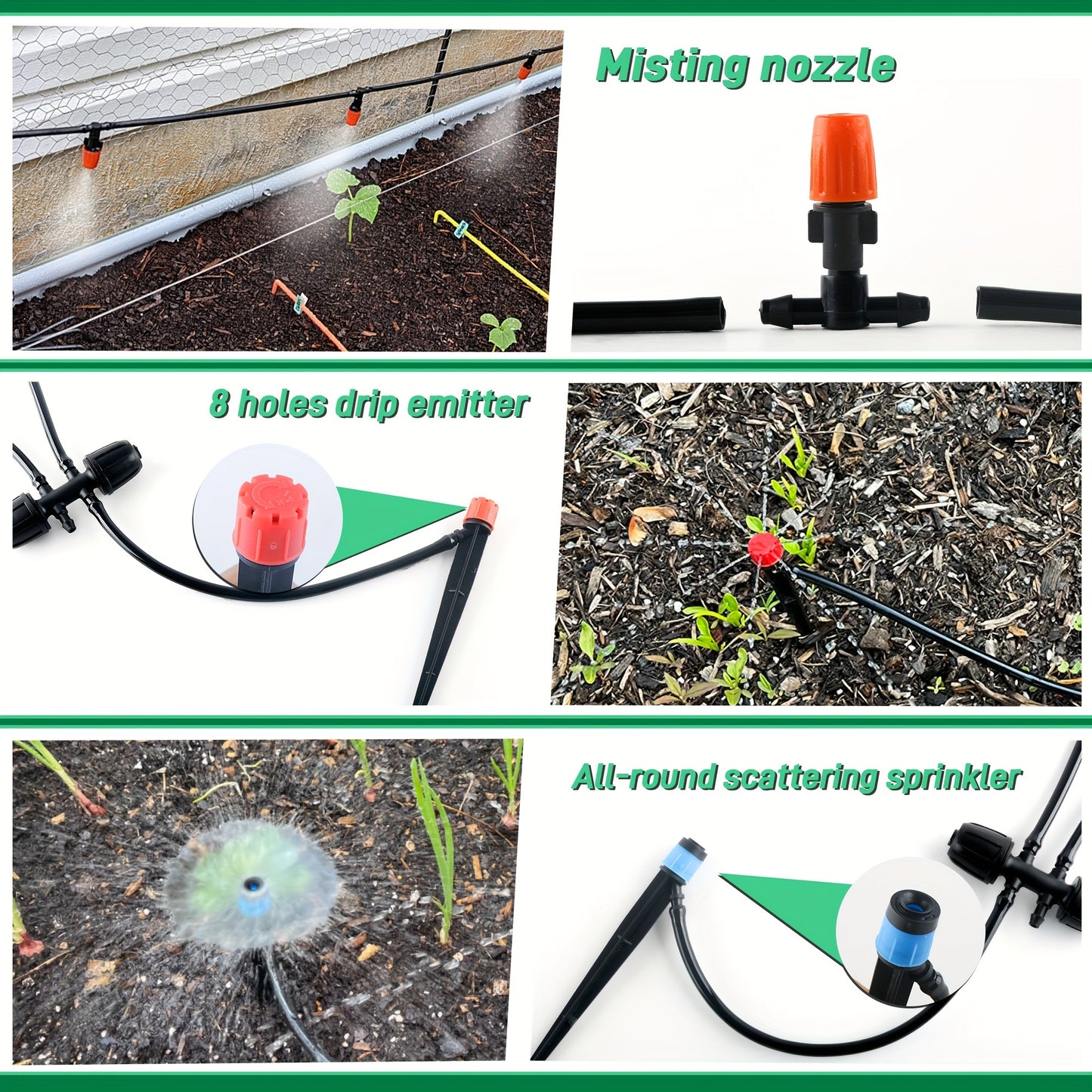 Automatic Drip Irrigation Kit for Effortless Plant Watering - Parry's Picks