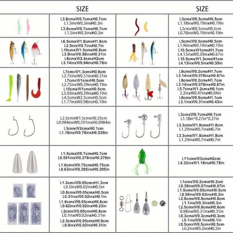 Premium Fishing Lures Gear Tackle Box for Bass and Trout - Parry's Picks