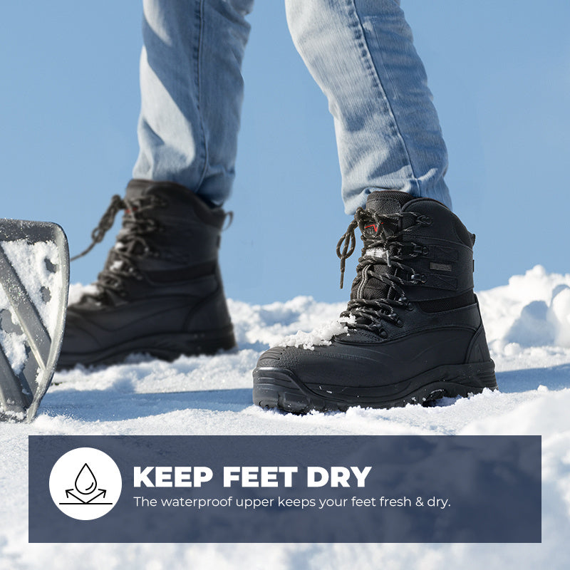 NORTIV8 Insulated Waterproof Winter Boots for Outdoor Adventures - Parry's Picks
