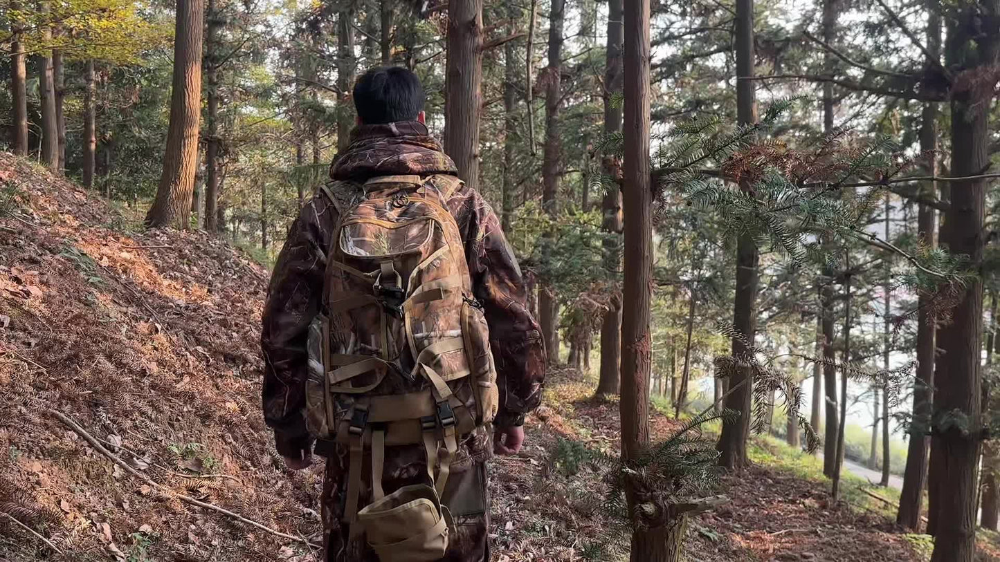 Camo Hunting Backpack For Men With Utility Pockets Oxford Cloth - Parry's Picks
