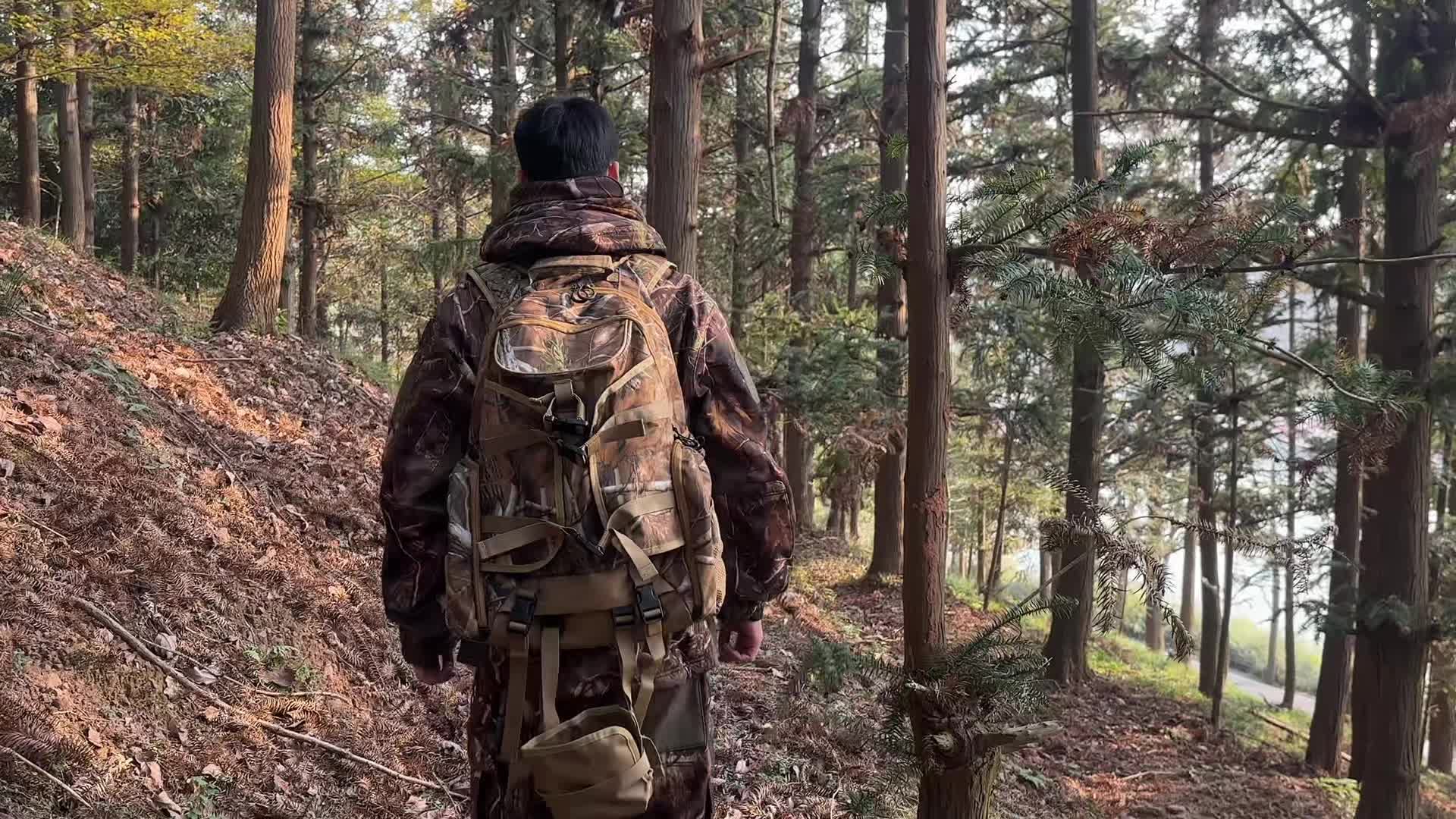 Camo Hunting Backpack For Men With Utility Pockets Oxford Cloth - Parry's Picks