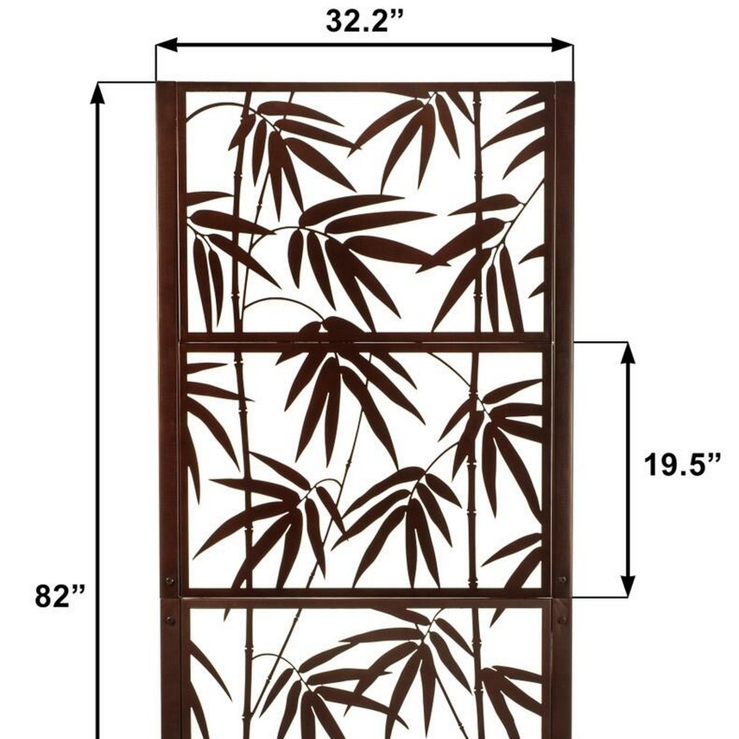 Artisan Metal Trellis for Garden Vines and Support System