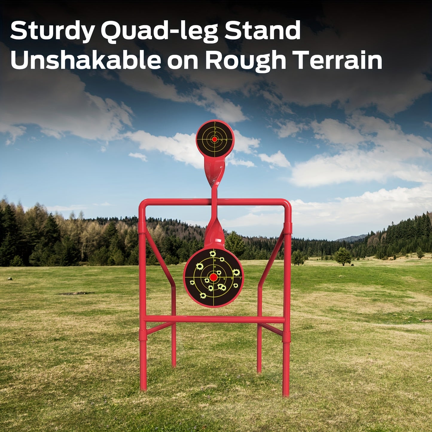 Double Blast Spinner Shooting Target Pack Paper Targets