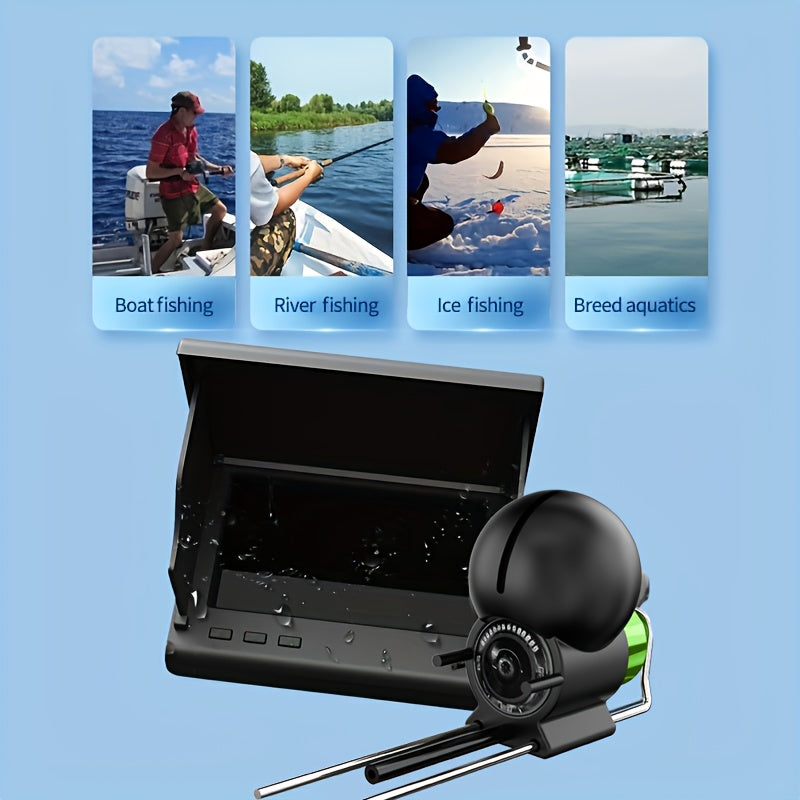 Outdoor Fish Finder With IPS Screen IP68 HD Camera Pro