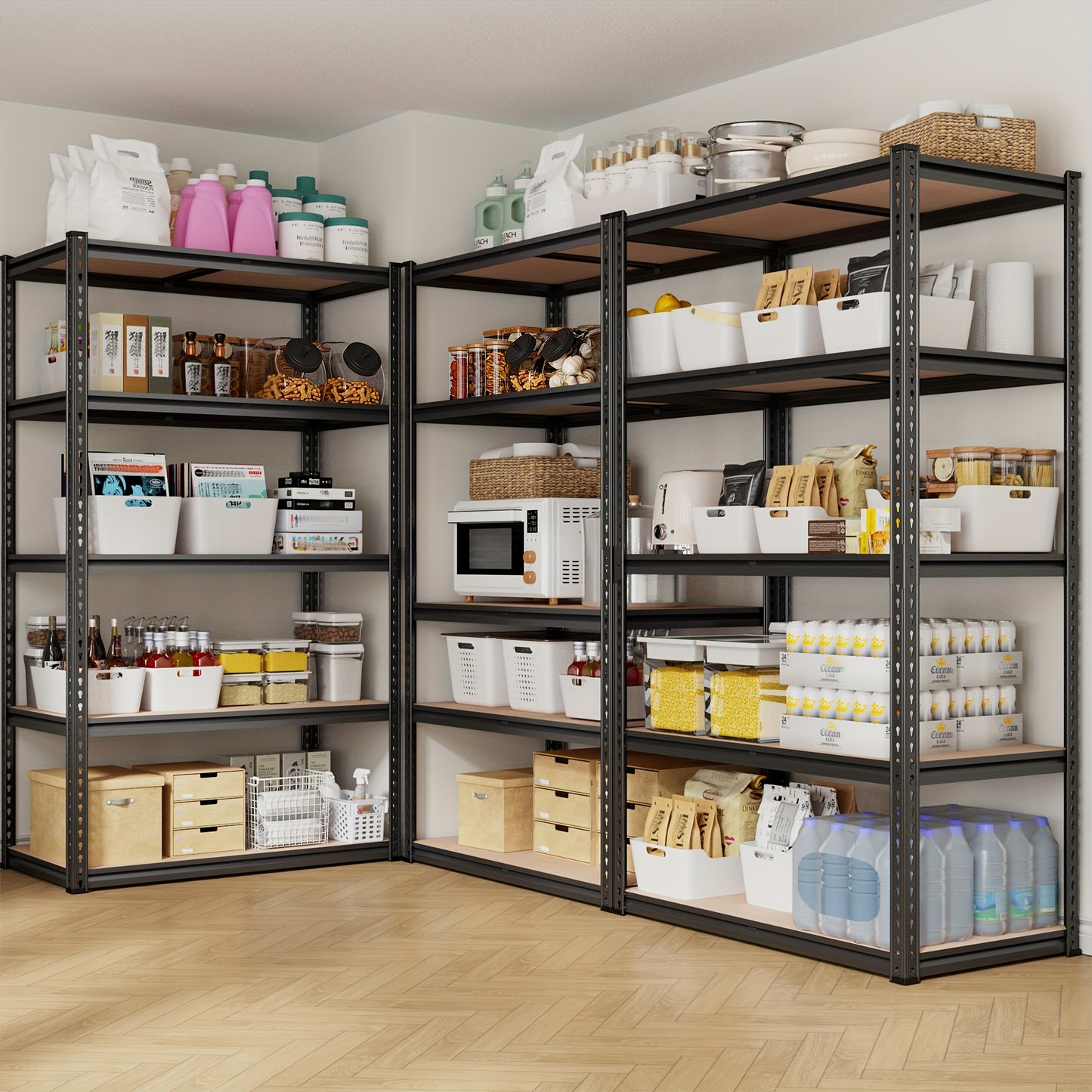Heavy Duty Metal Storage Shelves for Garage and Utility Use - Parry's Picks