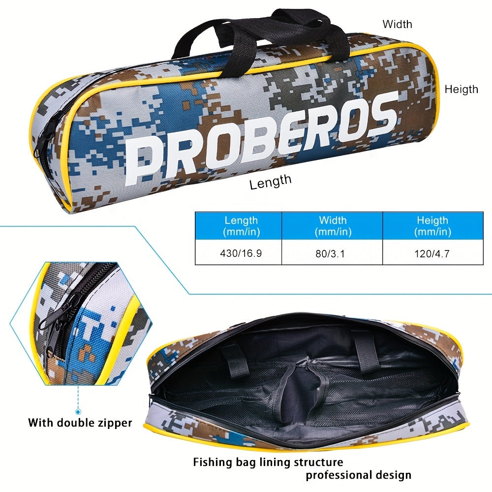 PROBEROS Telescopic Fishing Rod And Reel Combo Carbon Fiber