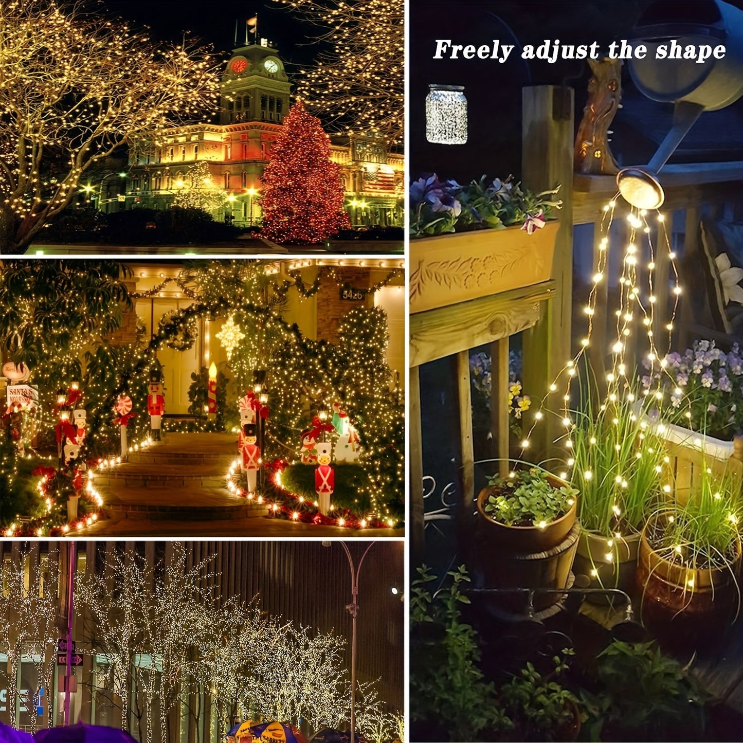 Solar String Lights 400 LED Outdoor Fairy Lights for Decor - Parry's Picks