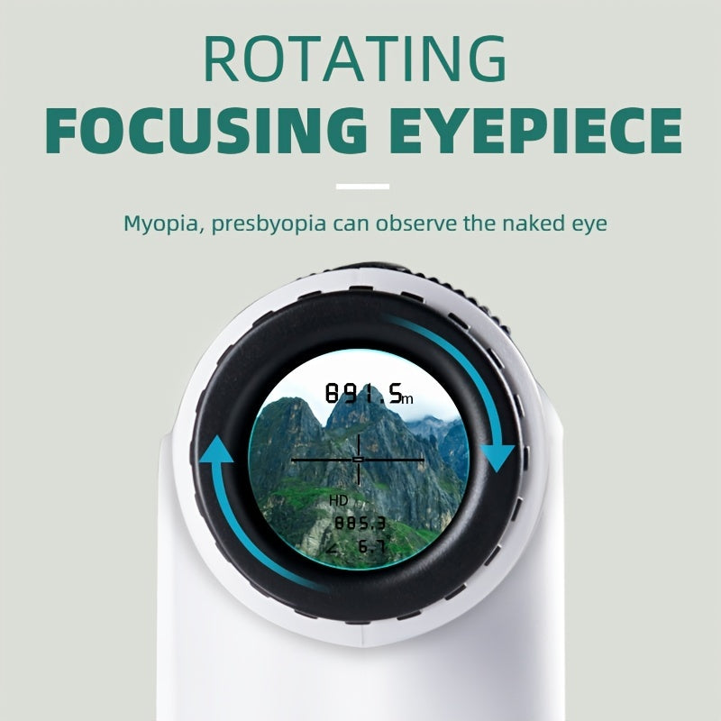 Nohawk USB Rechargeable Laser Rangefinder With Side Display