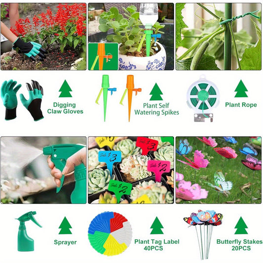 Complete Garden Tools Set with Succulent Tools and Accessories