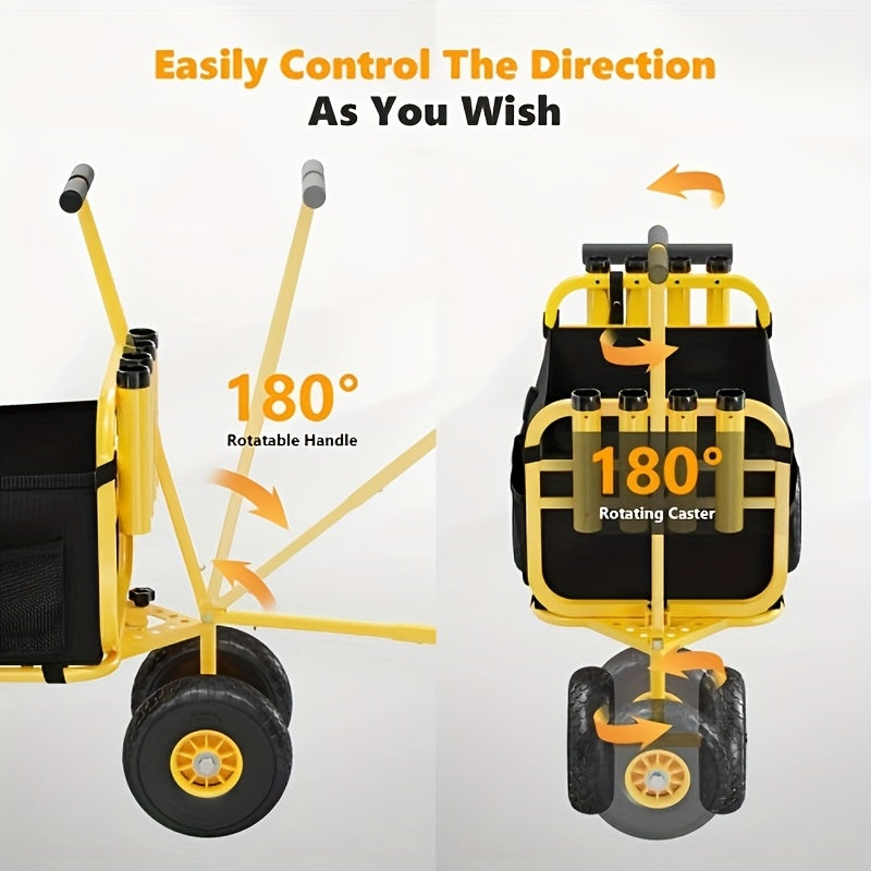 Bonnlo Portable Fishing Cart for All-Terrain Fishing Adventures - Parry's Picks