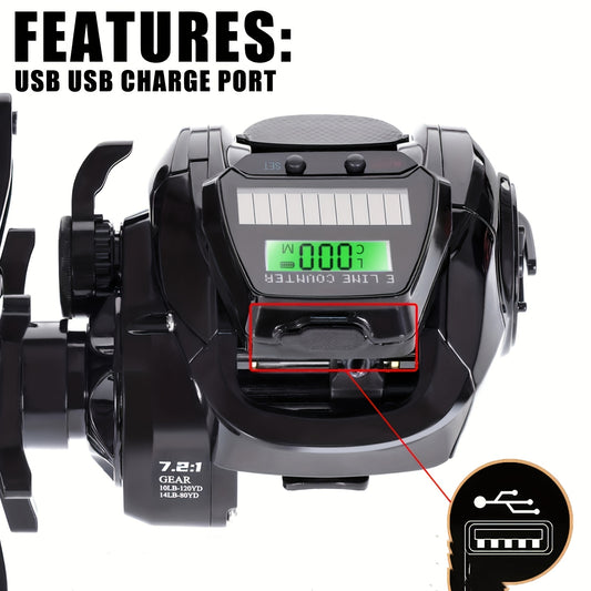 Samolla Saltwater Baitcasting Fishing Reel Variable Speed