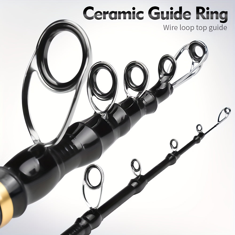 PROBEROS Fishing Rod Reel Combo Kit Spinning Reel Full Set