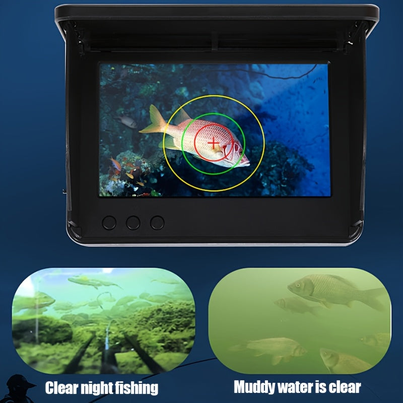 Underwater HD Fishing Camera With 4.3 Inch Screen USB