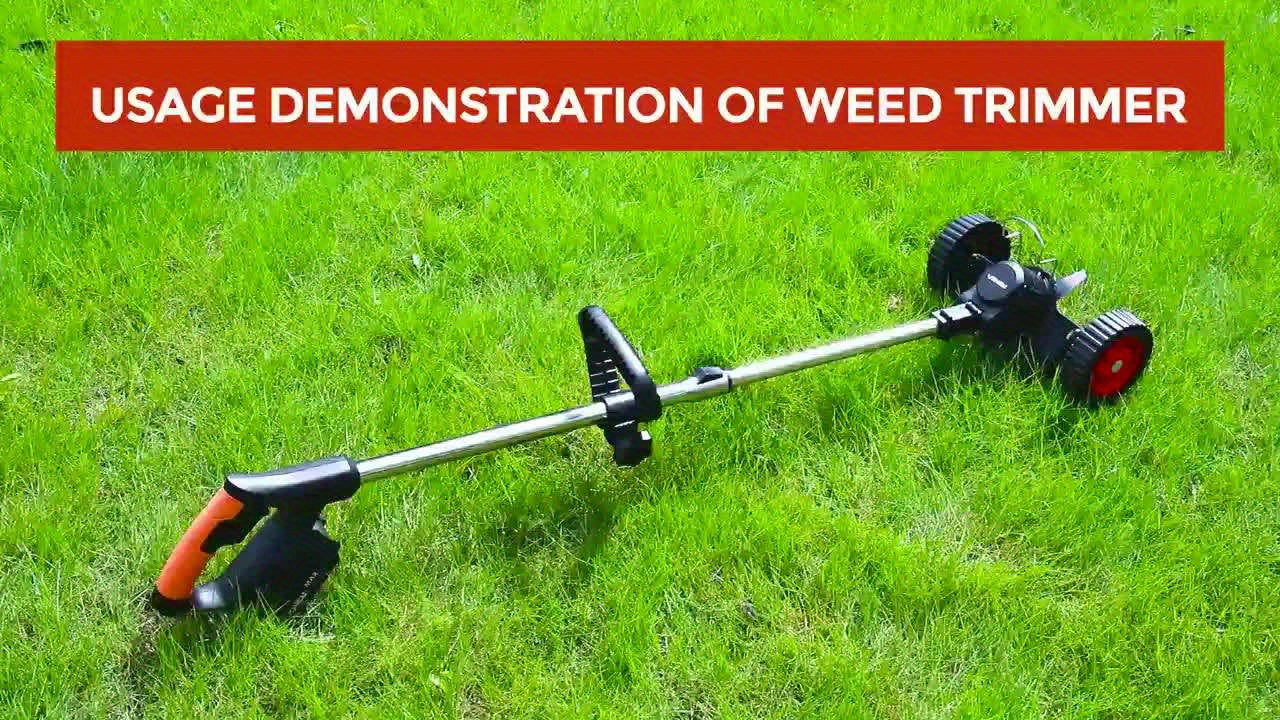 Cordless 3-in-1 Weed Trimmer Edger for Lawn and Garden - Parry's Picks