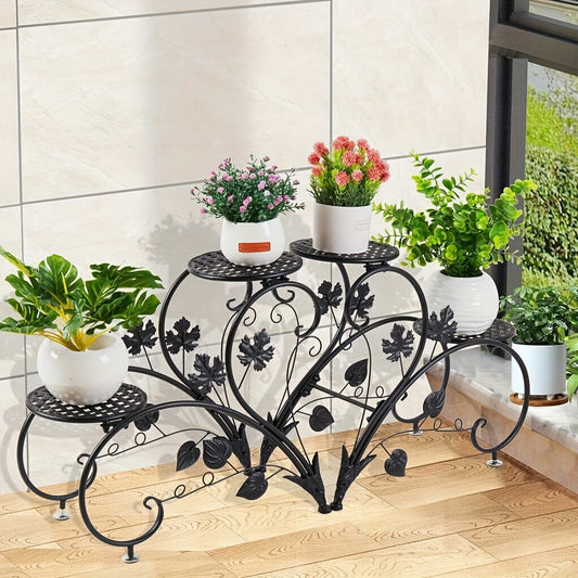 Metal Plant Stand Pot Holder Multilevel Display Shelf