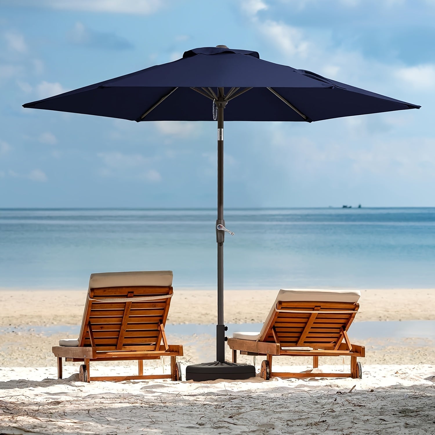 Durable Outdoor Patio Umbrella with Easy Tilt and Crank System - Parry's Picks