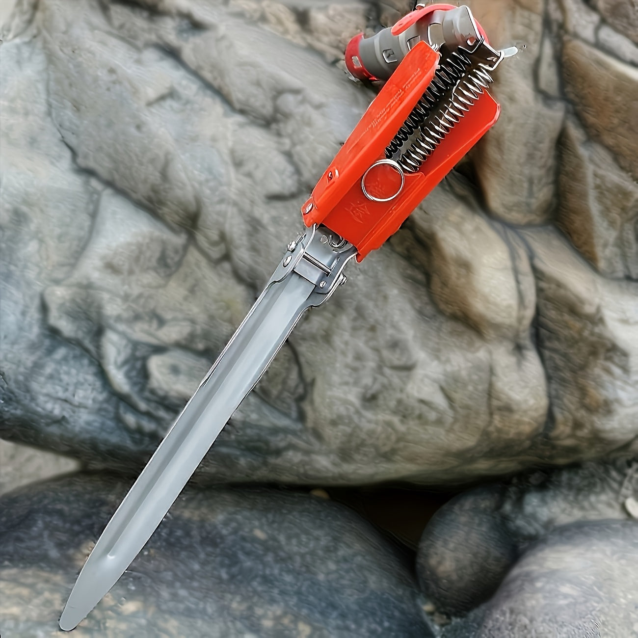 Automatic Stainless Fishing Rod Holder for Ground Brackets