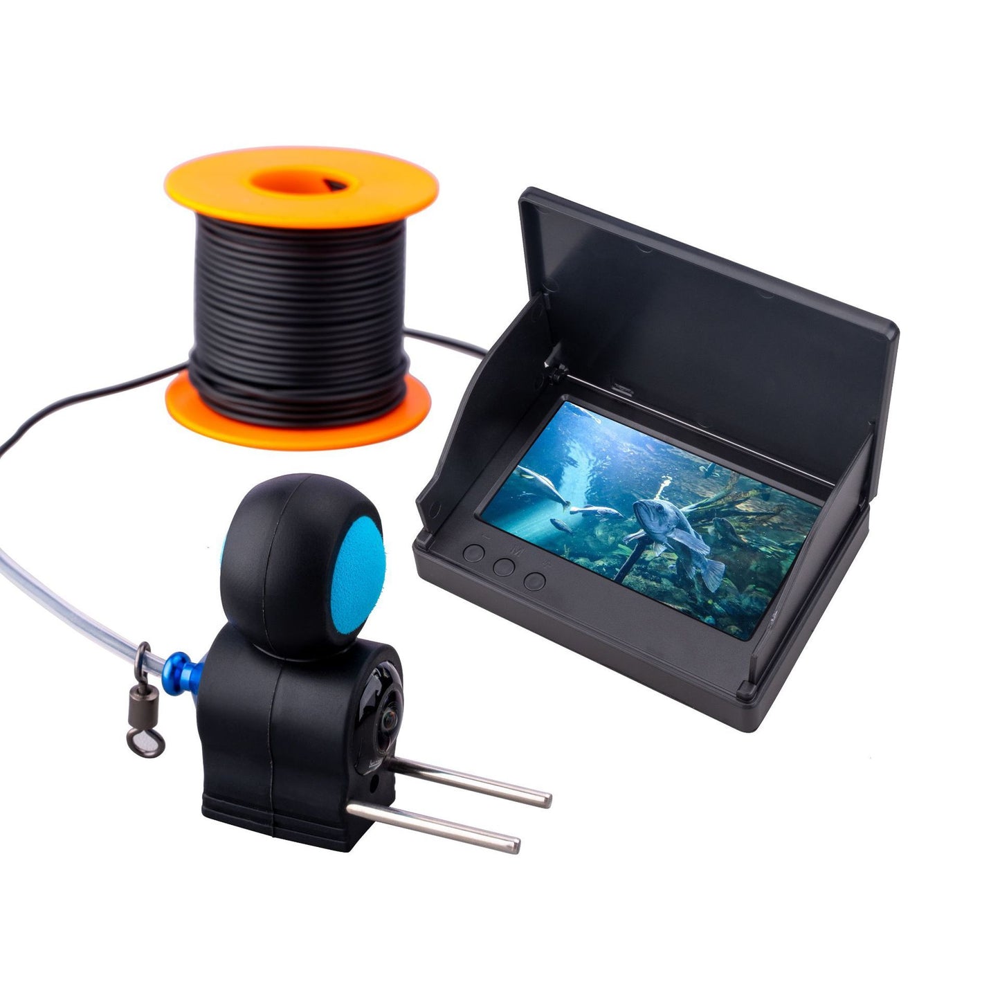 Outdoor Fish Finder With IPS Screen IP68 HD Camera Pro