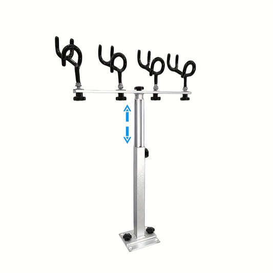 MBBTUL 360 Rotating Height Adjustable Fishing Rod Holder