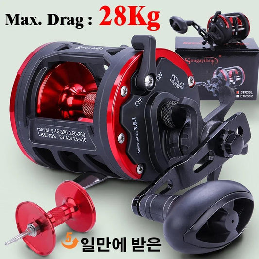 Ambidextrous Baitcasting Reel for Trolling and Drum Fishing - Parry's Picks