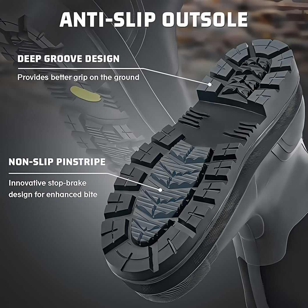 Men's Camo Hunting Boots All-Terrain Outdoor Breathable Anti-Slip - Parry's Picks