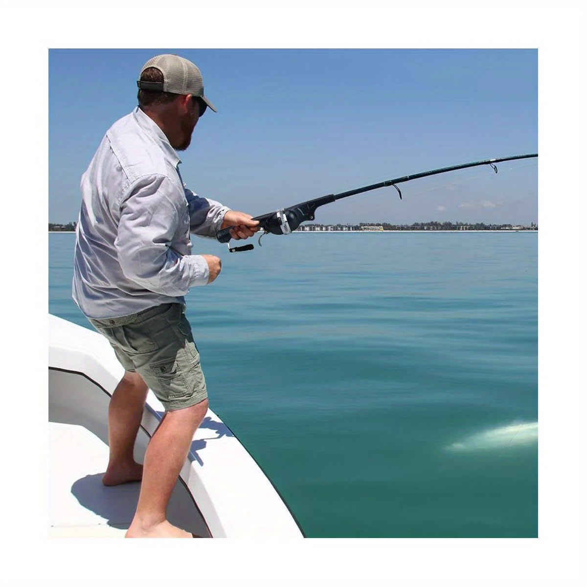 Telescopic Fishing Rod and Reel Combo Portable for Travel