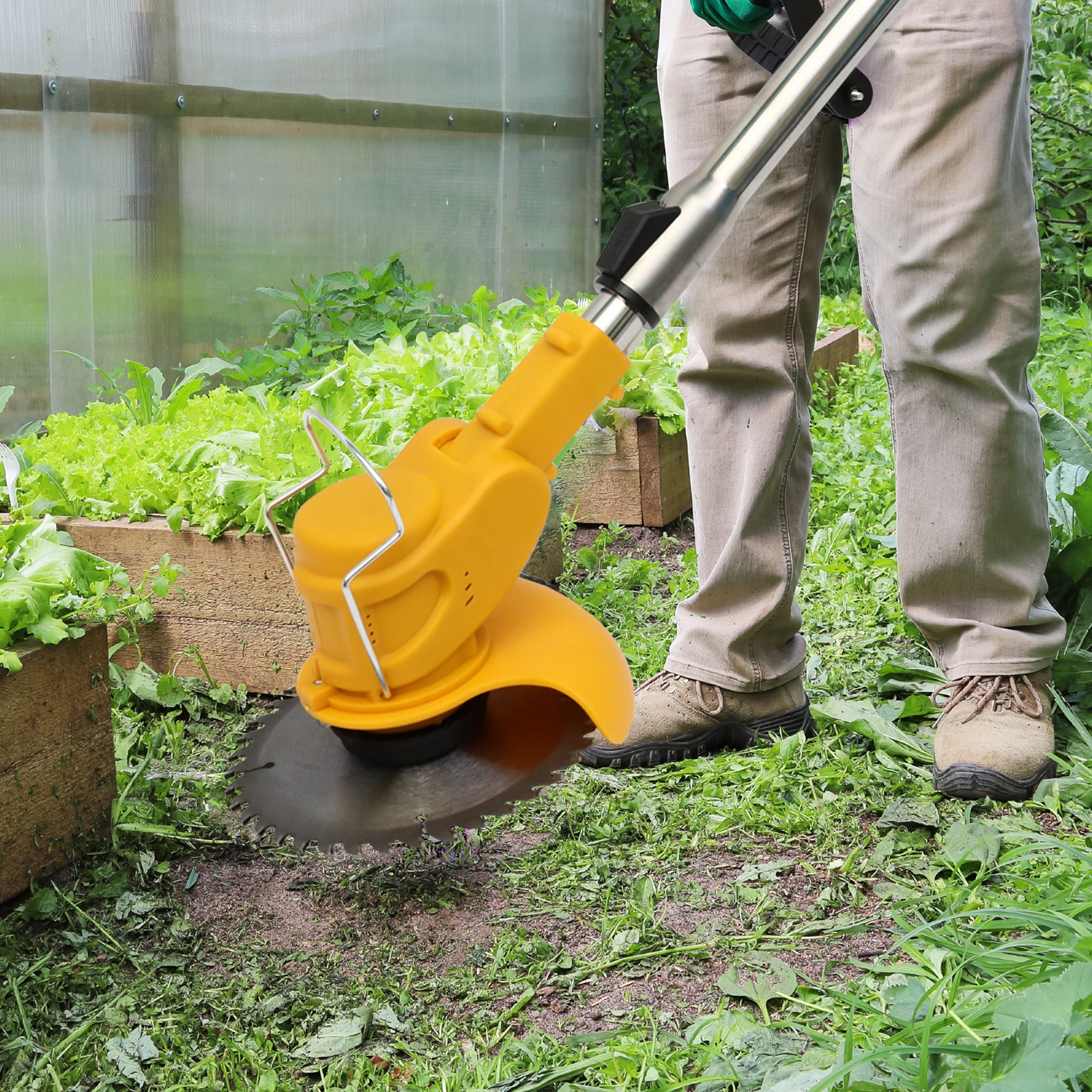 Cordless 3-in-1 Weed Trimmer Edger for Lawn and Garden - Parry's Picks