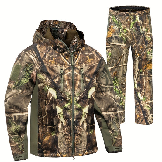 Camo Hunting Suit for Men - Quiet and Water Resistant - Parry's Picks