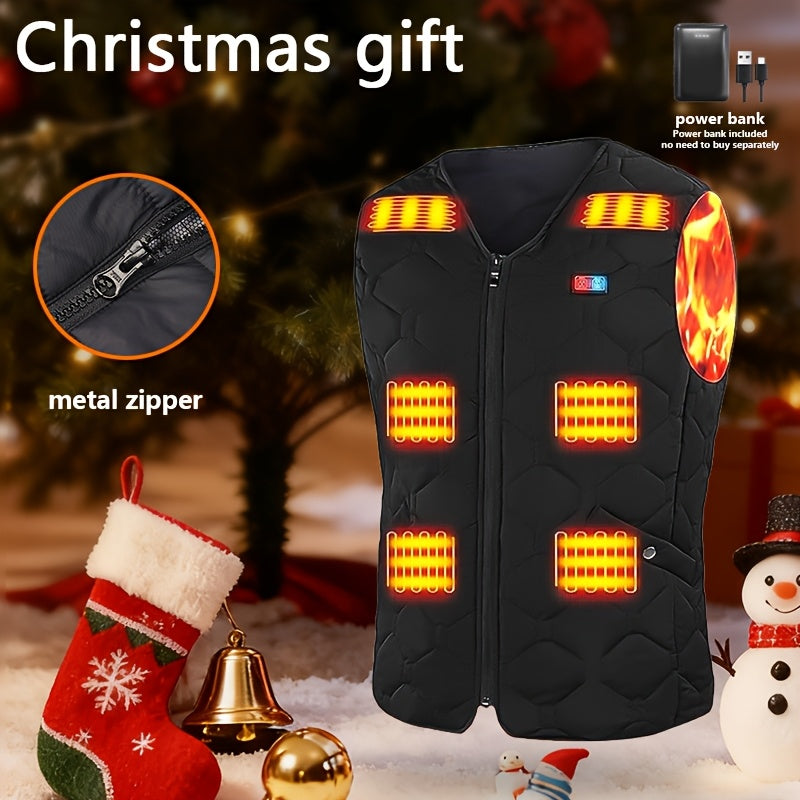 ORTIZAN Heated Vest Lightweight Electric Vest With Battery Pack - Parry's Picks
