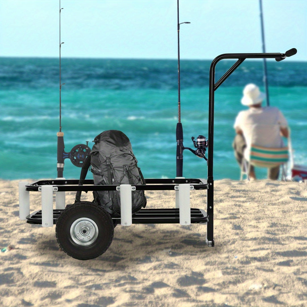 Durable All-Terrain Rubber Rolling Casters for Outdoor Adventures