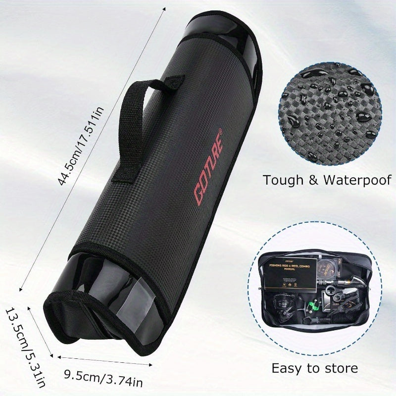 All In One Telescopic Fishing Rod And Spinning Reel Kit