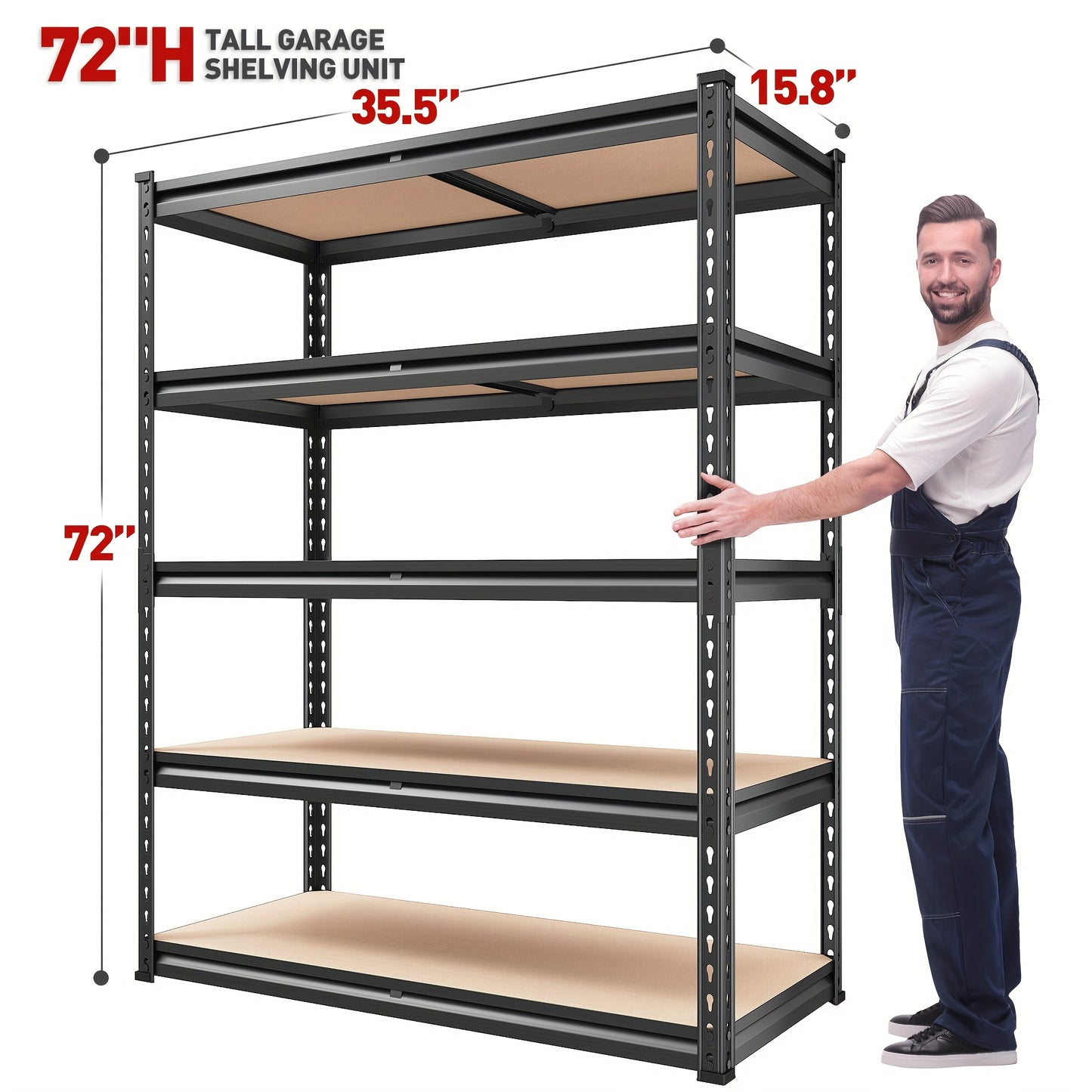Heavy Duty Metal Storage Shelves for Garage and Utility Use - Parry's Picks