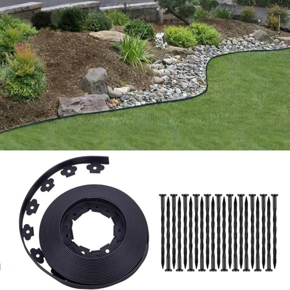 Durable Landscape Edging Barrier for Tree and Lawn Protection - Parry's Picks