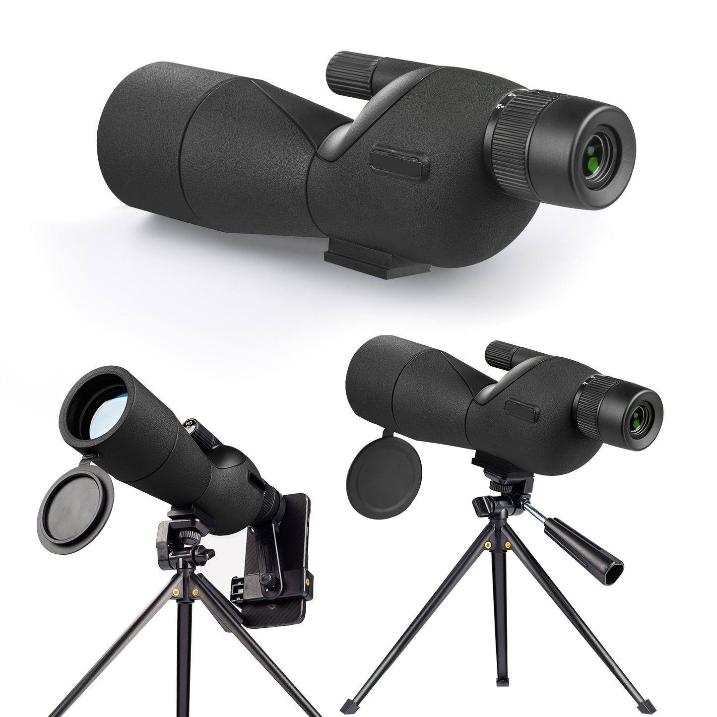 High Power Spotting Scope With Tripod And Smartphone Adapter - Parry's Picks