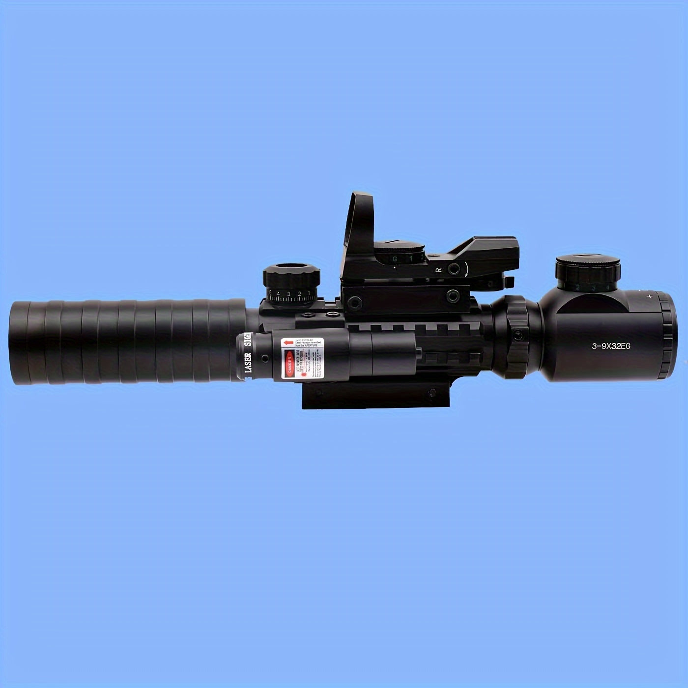 3-9x32 Dual Scope Optics With Red Green Dot Sight - Parry's Picks