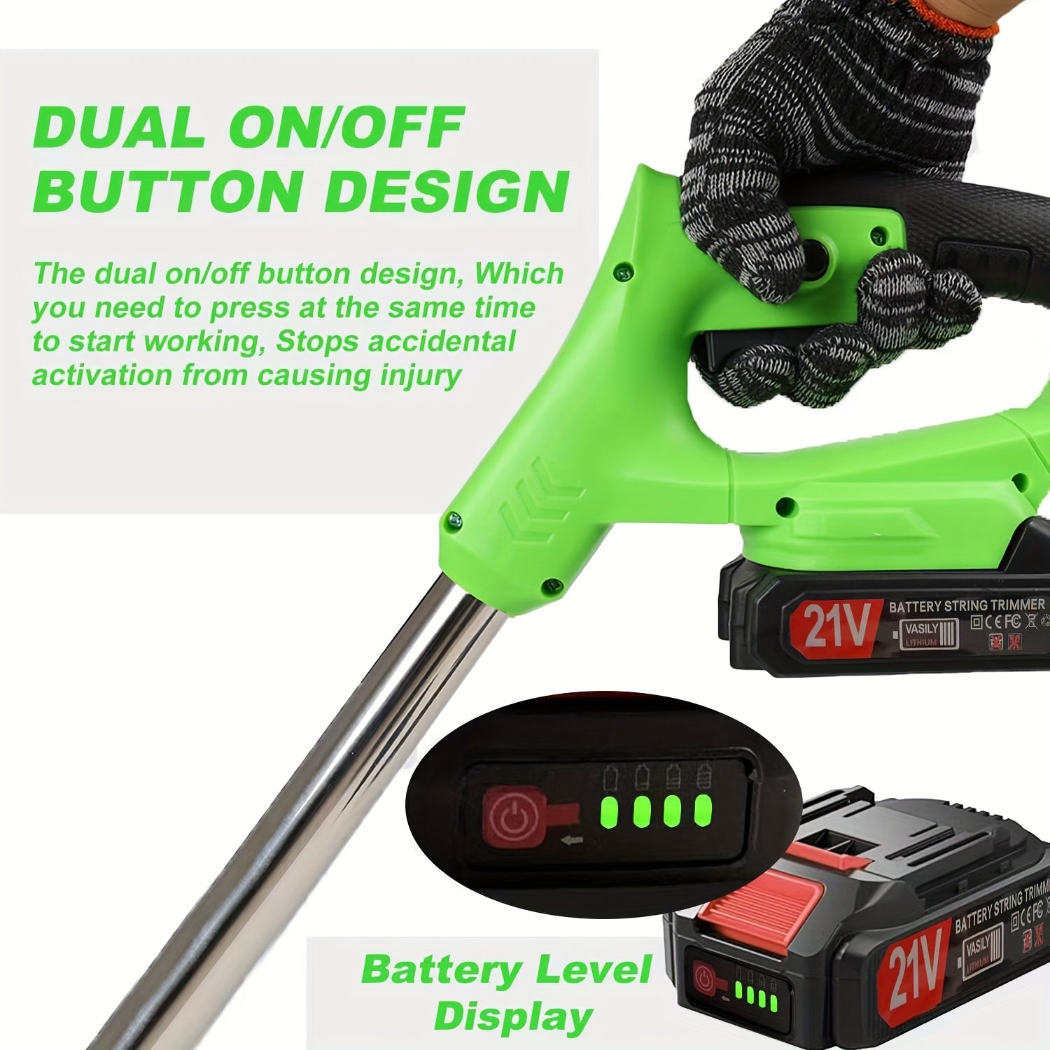Electric Weeder with Rechargeable Batteries for Effortless Gardening - Parry's Picks