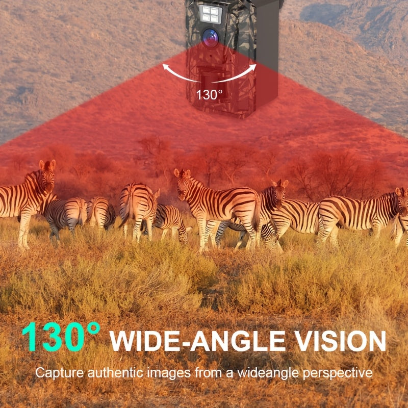 Beenocam Solar Hunting Camera 1080P HD Night Vision Motion