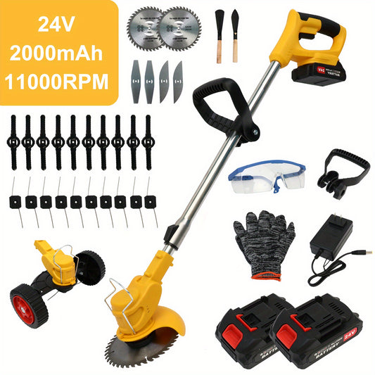 Cordless 3-in-1 Weed Trimmer Edger for Lawn and Garden - Parry's Picks