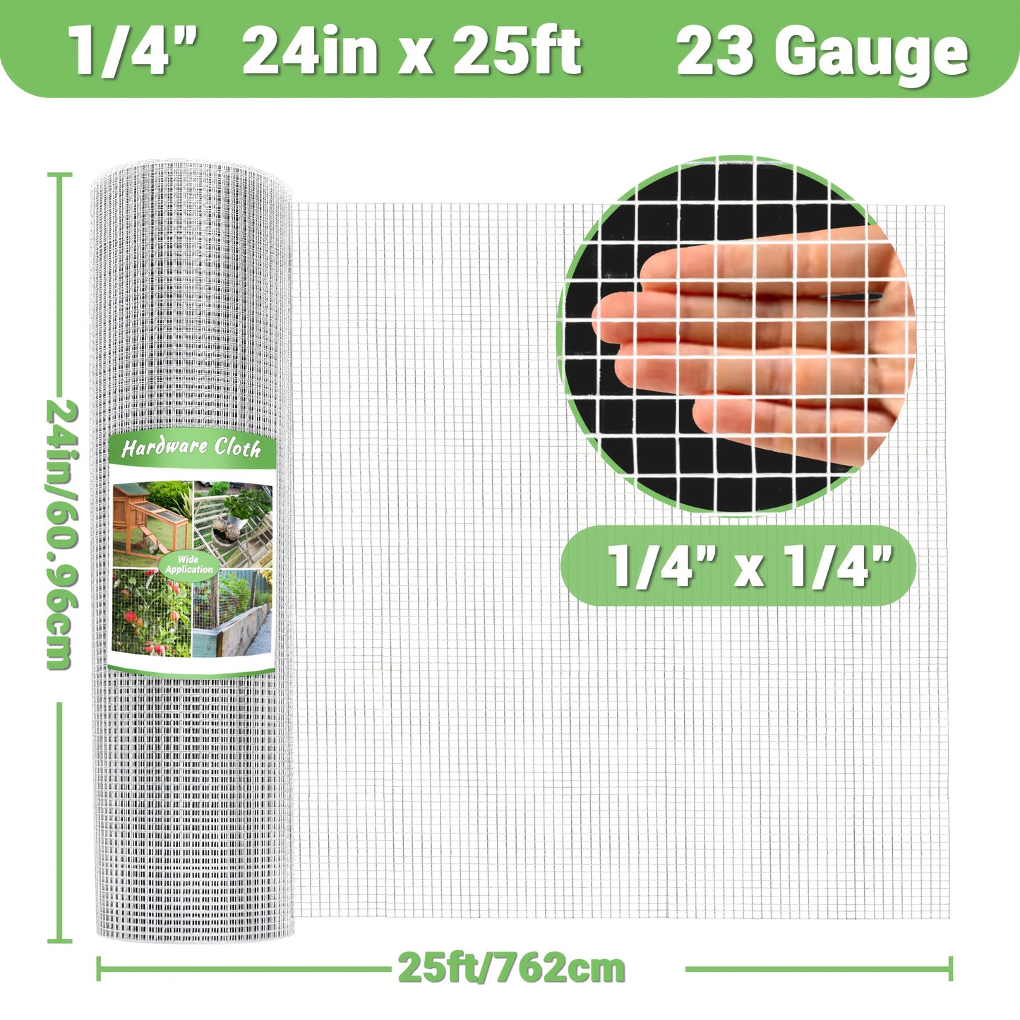 HITTITE Durable Galvanized Hardware Cloth for Fencing and Projects - Parry's Picks