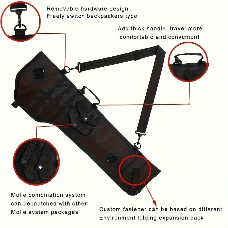 Tactical Heavy Duty Sling Scabbard Holster Case for Outdoor Gear - Parry's Picks
