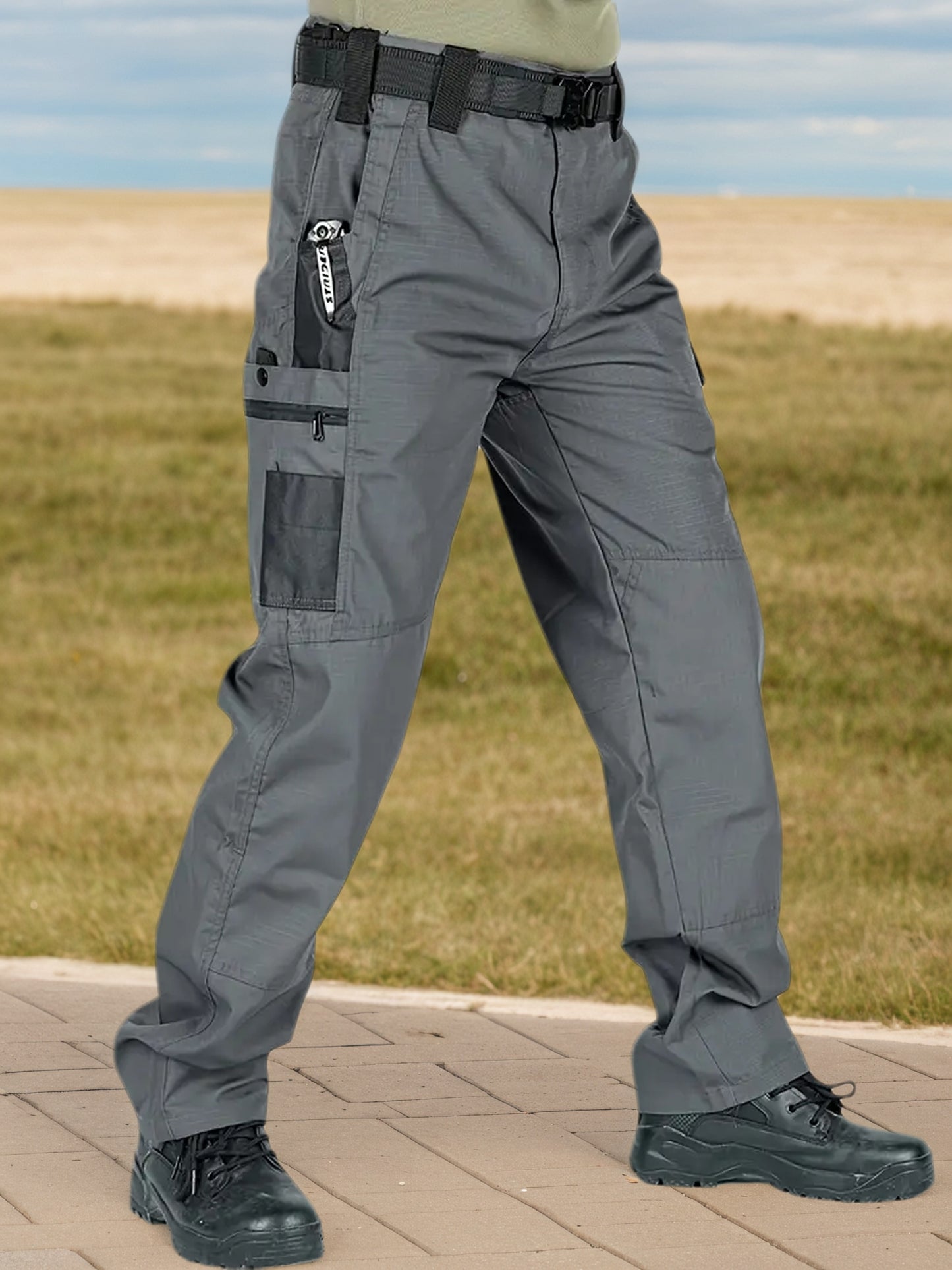 DISI Mens Cargo Pants Outdoor Breathable Work Trousers